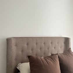 Queen Upholstered Bed Frame  