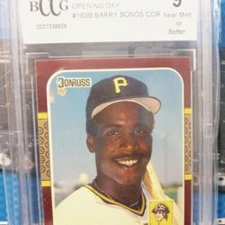 Barry Bonds Rookie card