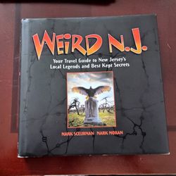 Weird NJ New Jersey by Mark Sceurman & Mark Moran Hardcover Book