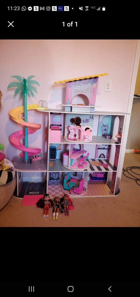 Lol Barbie Doll House