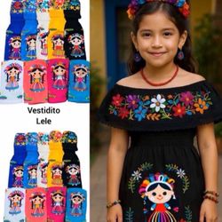 Girls Mexican Dresses - Variedad de Vestidos Méxicanos Para Niñas