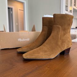 Madewell Women's The Lexie Ankle Boots in Suede