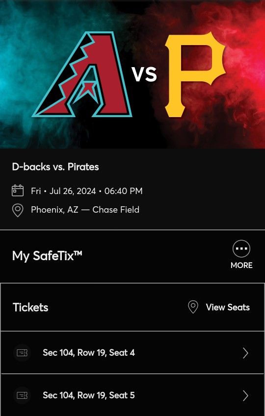 Diamondbacks Vs Pirates