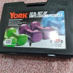 York 20lb Fitbell Set 