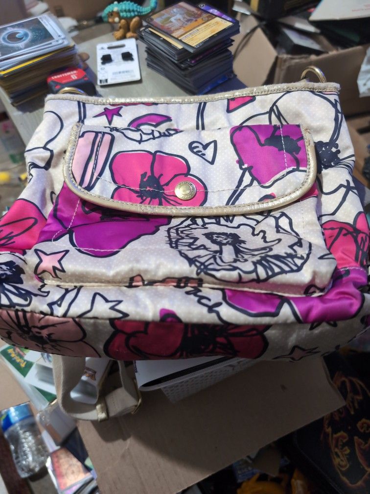 Floral Poppy Coach Purse