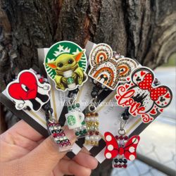 Badge Reel Clips
