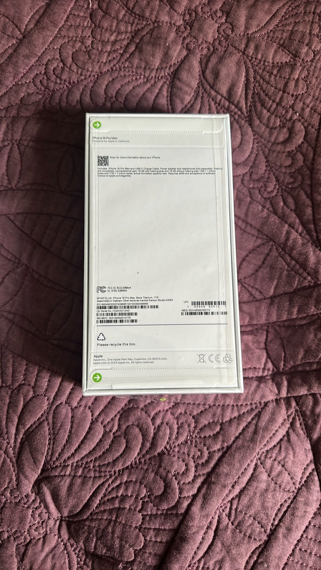 iPhone 16 PRO MAX