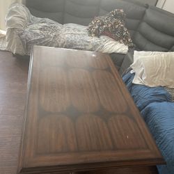 Large Wood Coffee Table