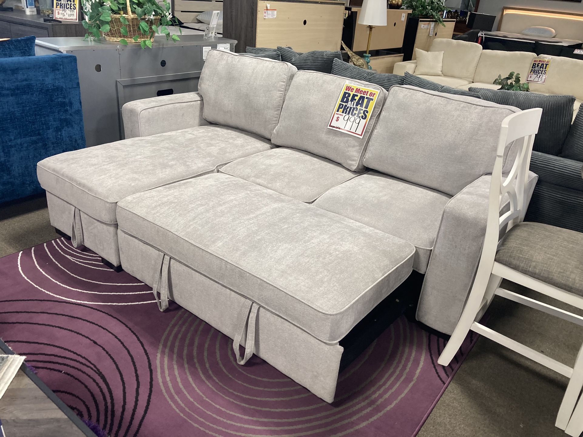 Sleeper Sofa! $899! Easy Financing! 🩷✅🚨