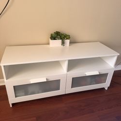Ikea TV Stand Brimnes, White