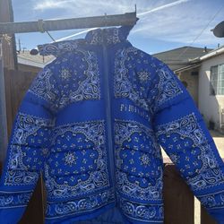 PIMPERELLI bandana puffer jacket