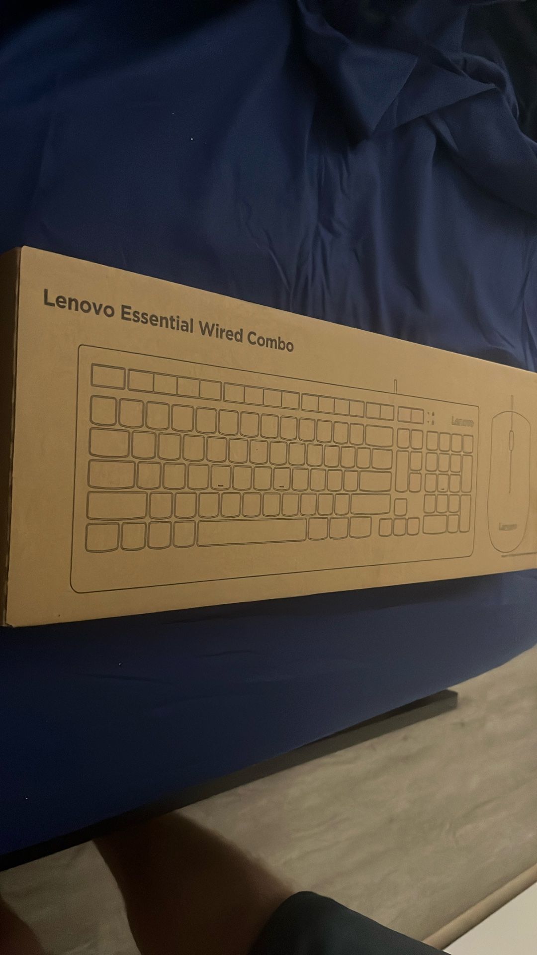 Lenovo Essential Wired Combo Keyboard And Mouse