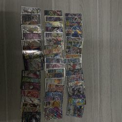 55 Pokemon Cards 