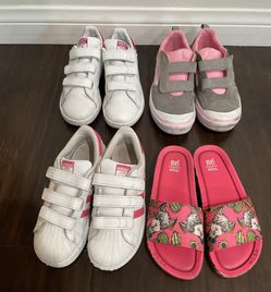 Vans, Adidas and Mel by Melissa Kids Shoe Lot