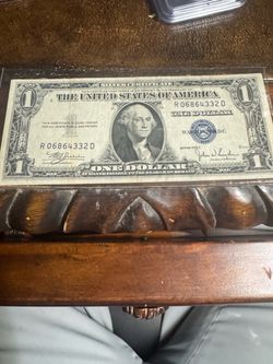 1935C $1 Silver Certificate Blue Seal