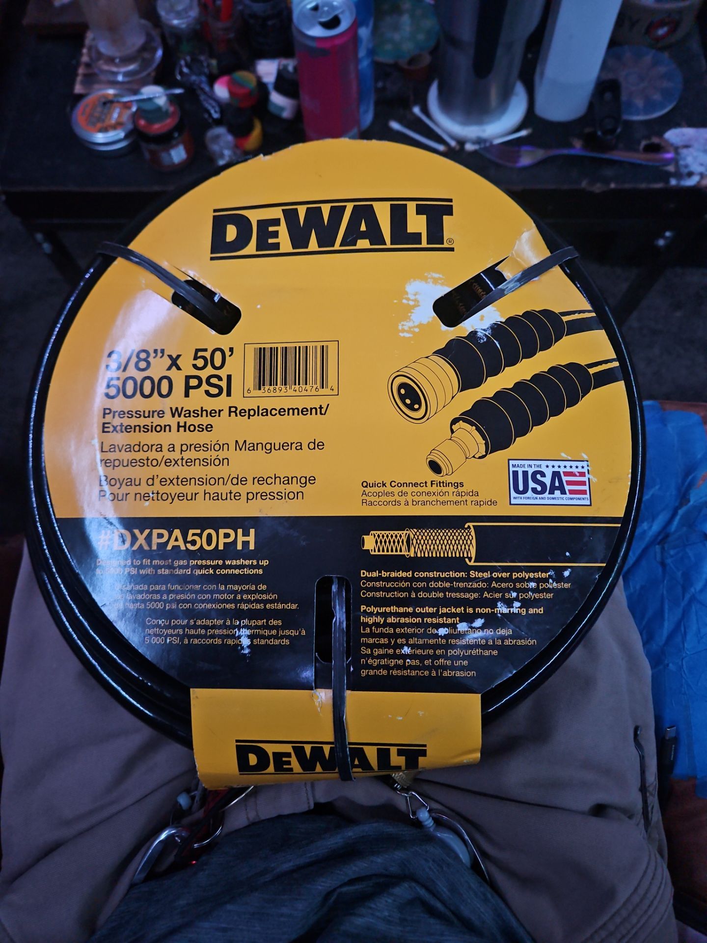Dewalt Pressure washer hose