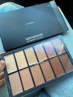 MAC full coverage foundation palette x 12
