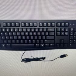 New  Logitech K120 full-size USB keyboard For PC 