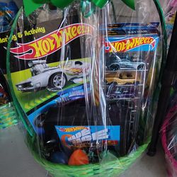 Hotwheels Easter Basket