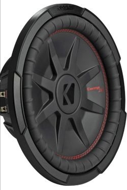 KICKER 48CWRT122 CompRT 12" Subwoofer, DVC, 2-ohm