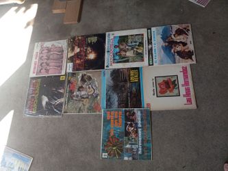Lot of 9 Vintage Spanish Vinyl Records