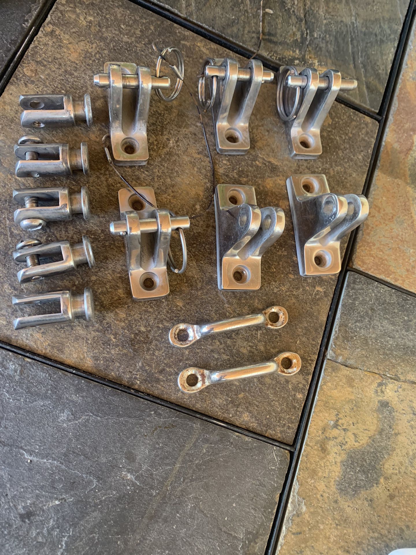 Stainless Bimini Top Parts