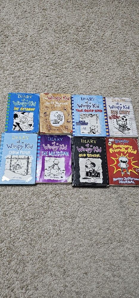 DIARY OF A Wimpy KID BOOKS