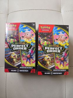 POKEMON PERFECT ORDER BOOSTLE BUNDLES