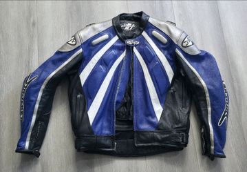 Joe rocket leather motorcycle jacket