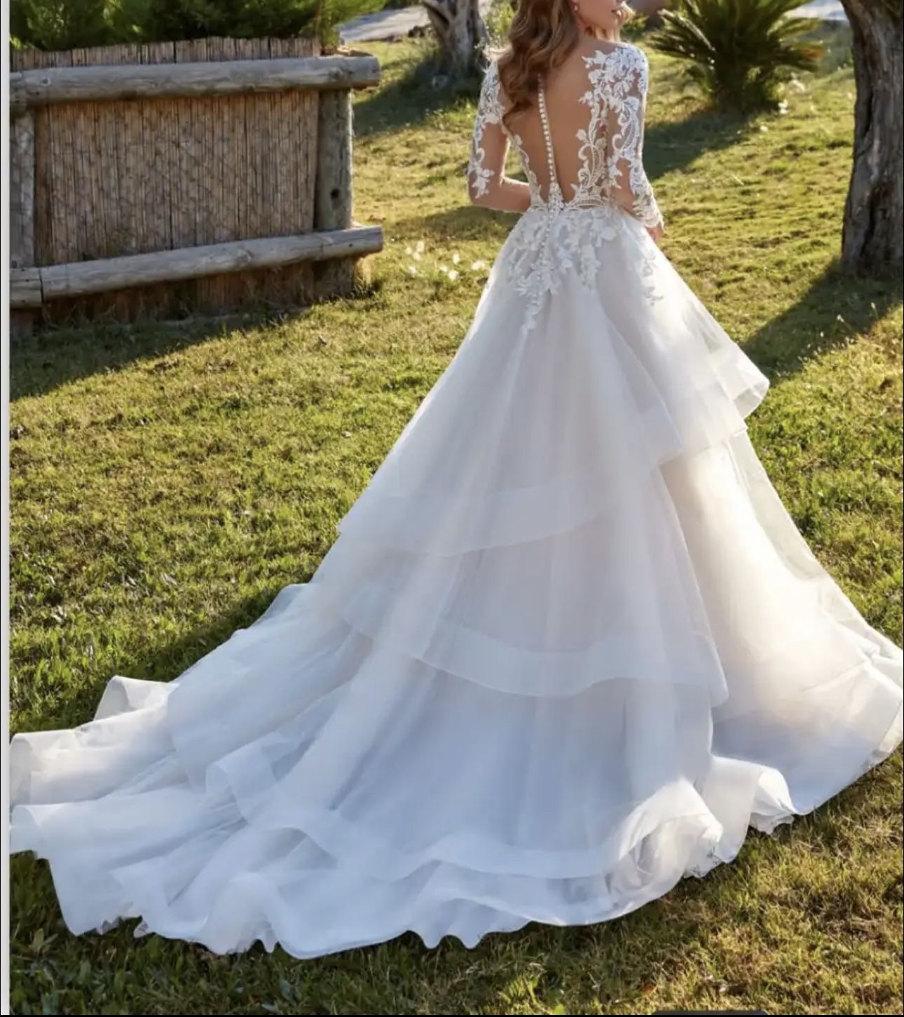 Beautiful Brand New Italian Designer Bridal Dress 2023 Model