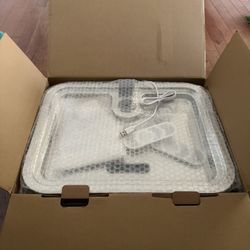 12L/3.17Gal Dog Water Fountain with Silicone Mat & 3 Filters