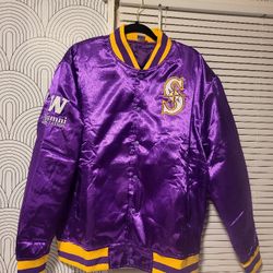 UW Huskies Mariners Jacket $50
