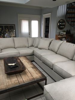 Massive 3-Piece Connecting Sectional Sofa - 11 person