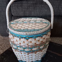 Sewing/knitting basket
