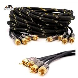 4 Channel 17' ft RCA