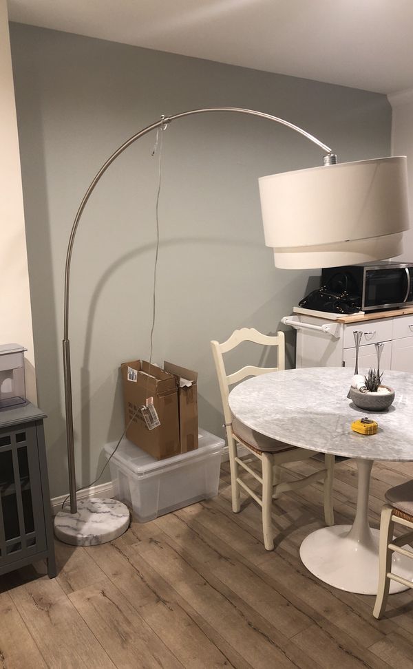 Crate And Barrel Meryl Arc Floor Lamp 250 For Sale In