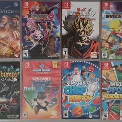 Lots Of Switch Games For Sale 