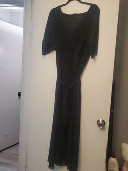 Long black dress