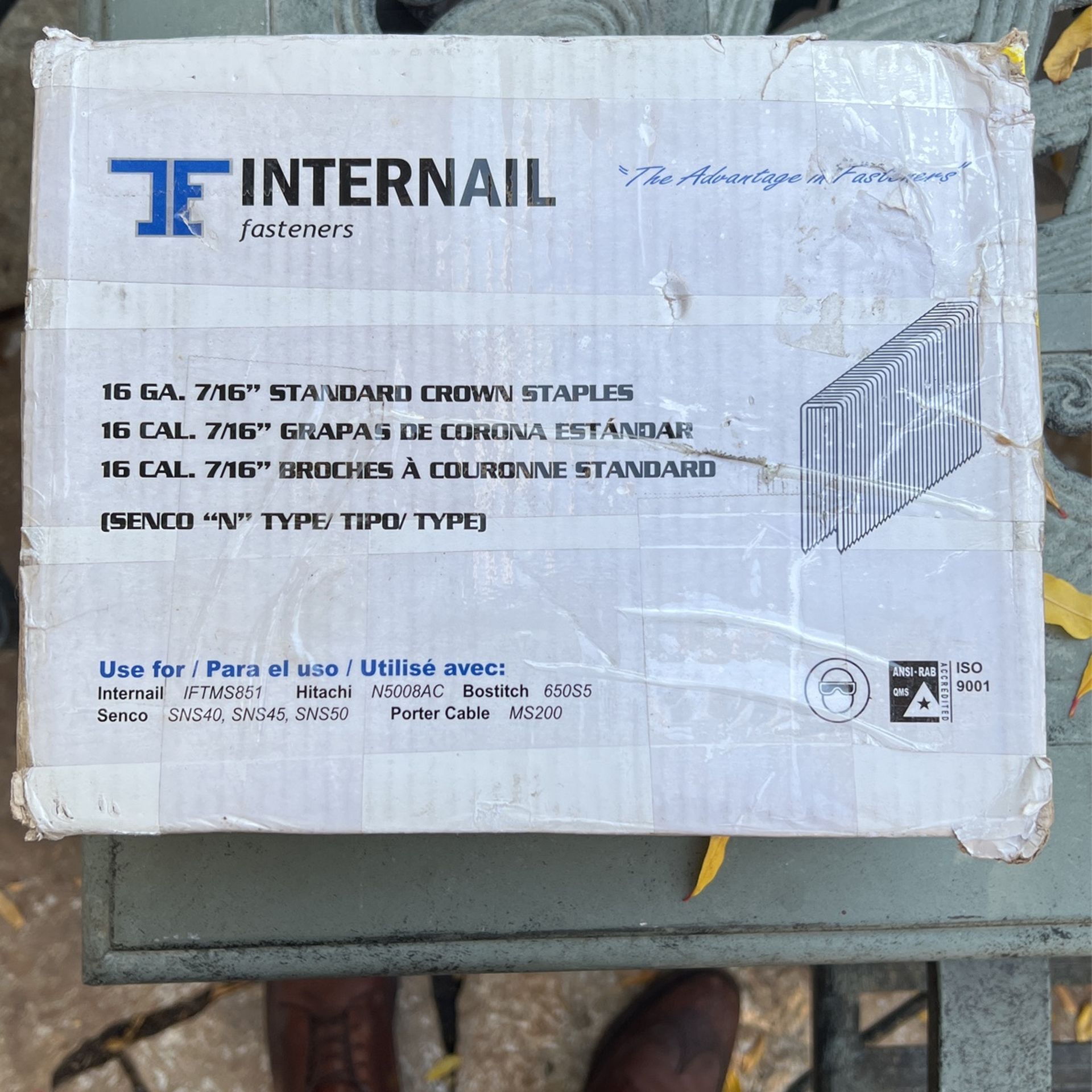 Galvanized 16GA Staples