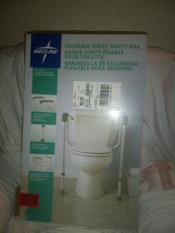 Medline Foldable Toilet Safety Rail