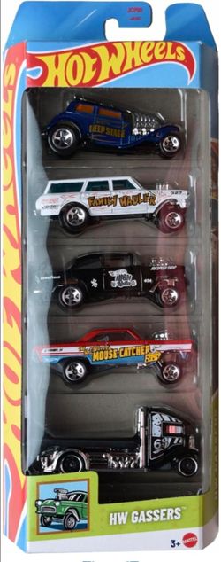 Hot Wheels Gassers 5-Pack Brand New Factory Sealed