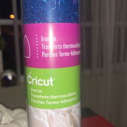 Cricut glitter iron on vinyl roll 12x19