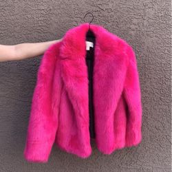 Michael Kors Fur Coat XS