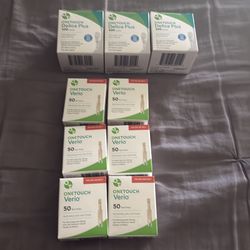 One touch verio 50 test stripes