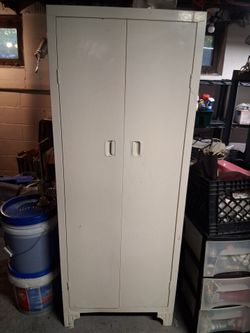 Metal Storage Cabinet With Shelves