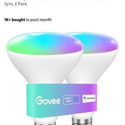NEW GOVEE SMART LIGHT BULBS RGBWW COLOR CHANGING