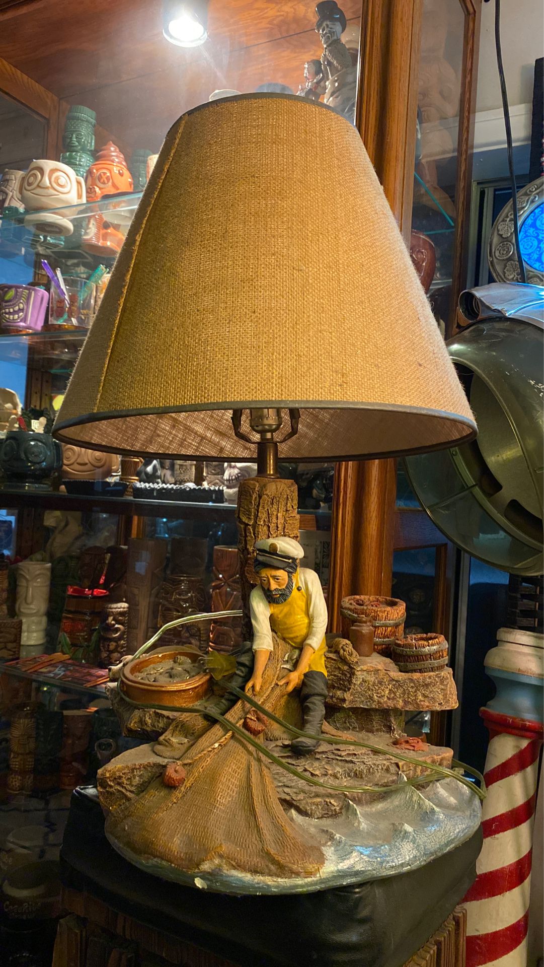 Old nautical lamp