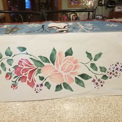 Beautiful Floral Stencil