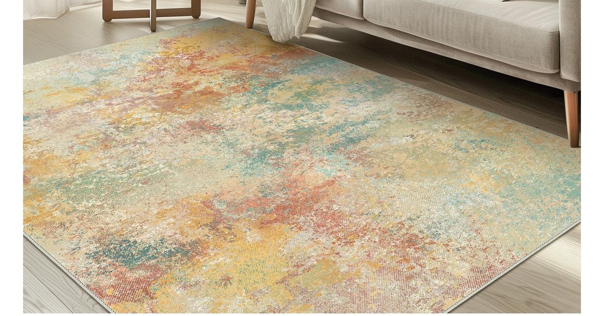 9x12 Washable Area Rug Carpet Brand New