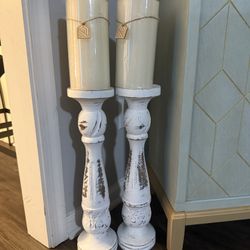 Two Candle Holders 